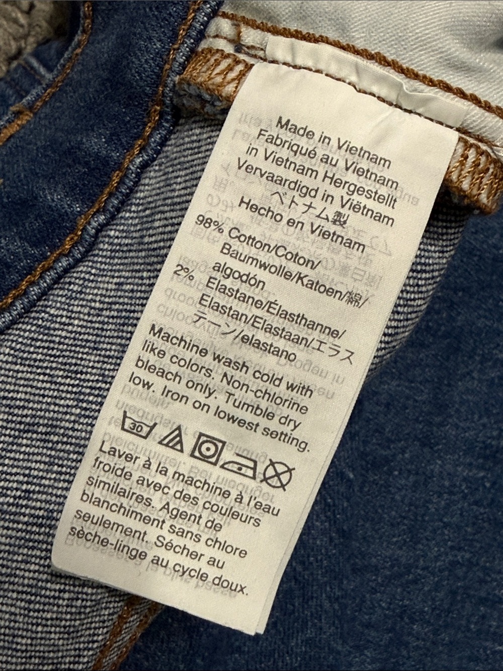 Madewell Slim Wide Leg Jeans 25 High Rise Medium Wash Stretch Denim Classic - Picture 5 of 6